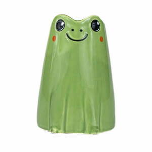 Zielony ceramiczny wazon (wysokość 10 cm) Frog Mini – Sass & Belle obraz