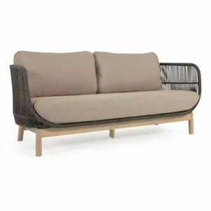 Sofa ogrodowa w kolorze khaki Kave Home Catalina obraz