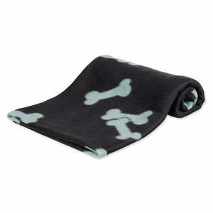 Czarny polarowy koc dla psów 100x70 cm Trixie Barney – Plaček Pet Products obraz