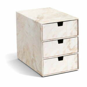 Kartonowy organizer z szufladką Ingrid Paper Laminate – Bigso obraz