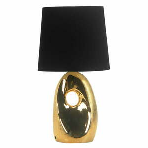 Lampa stołowa z tekstylnym kloszem (wysokość 43 cm) Hierro – Candellux Lighting obraz