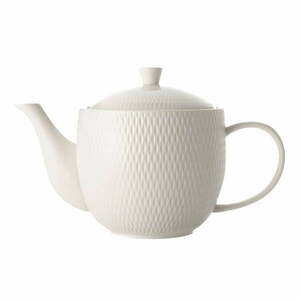 Biały porcelanowy dzbanek do herbaty Maxwell & Williams Diamonds, 800 ml obraz