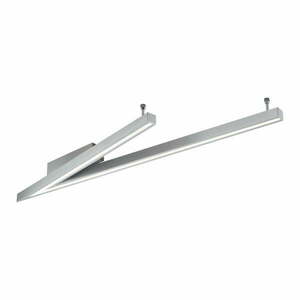Szara lampa sufitowa LED ze sterowaniem głosowym/mobilną aplikacją i metalowym kloszem 35x127.5 cm Cicanto – CINQUE obraz