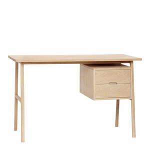 Biurko w dekorze dębu 57x120 cm Architect – Hübsch obraz