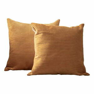 Sztruksowe poszewki na poduszki zestaw 2 szt. 43x43 cm – Mioli Decor obraz