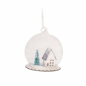 Bombka ø 8 cm Snowy House – Sass & Belle obraz