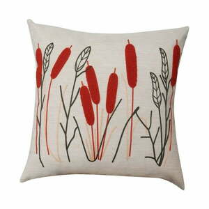 Lniana poszewka na poduszkę 43x43 cm Straw – Mioli Decor obraz