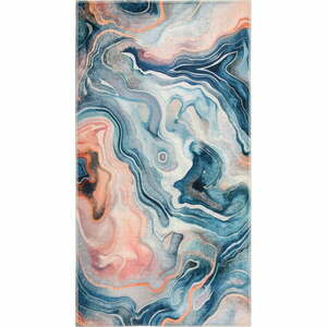 Niebiesko-różowy dywan odpowiedni do prania 60x100 cm Colors of Joy – Vitaus obraz