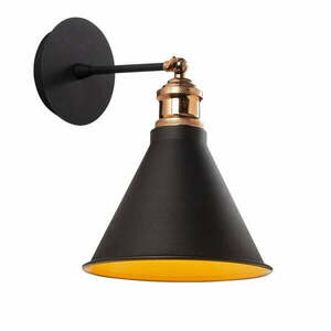 Czarny kinkiet ø 20 cm Berceste – Opviq lights obraz