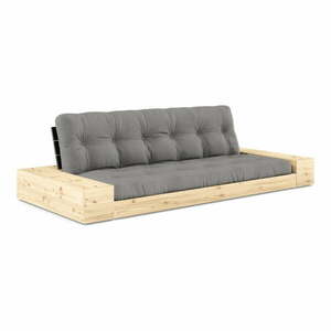 Szara rozkładana sofa 244 cm Base – Karup Design obraz