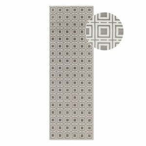 Szaro-kremowy chodnik 80x240 cm Perles Howlite – Elle Decoration obraz
