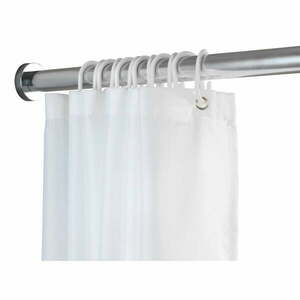 Drążek teleskopowy do łazienki w kolorze srebra Wenko Luz, dł. 70-115 cm obraz