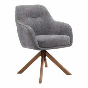 Szare krzesła zestaw 2 szt. Avola – Unique Furniture obraz