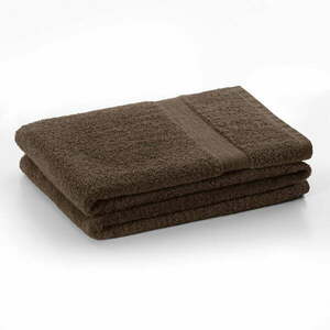 Brązowy bawełniany ręcznik frotte 30x50 cm Marina – DecoKing obraz