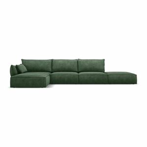 Ciemnozielony narożnik (lewostronny) Vanda – Mazzini Sofas obraz