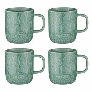 Turkusowe porcelanowe kubki zestaw 4 szt. 400 ml Heath Jade – Ladelle obraz