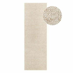 Kremowy chodnik odpowiedni do prania 80x240 cm Rocco Cream – Elle Decoration obraz