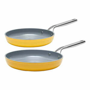 Patelnie aluminiowe z powłoką nieprzywierającą zestaw 2 szt. ø 30 cm Meda 3.0 – FABINI obraz