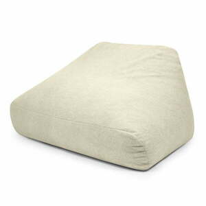 Kremowy worek do siedzenia z materiału bouclé Sofa Snug – SLOWDOWN obraz