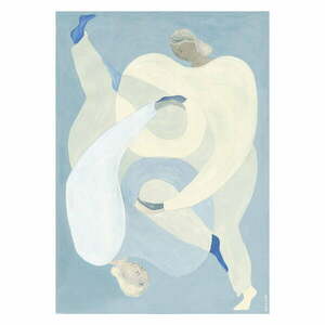 Plakat 70x100 cm Hold You - Blue – The Poster Club obraz
