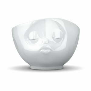 Biała porcelanowa całuśna miska 58products obraz