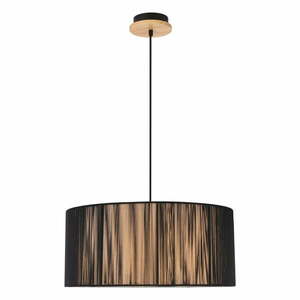 Lampa wisząca z tekstylnym kloszem ø 45 cm Kioto – Candellux Lighting obraz