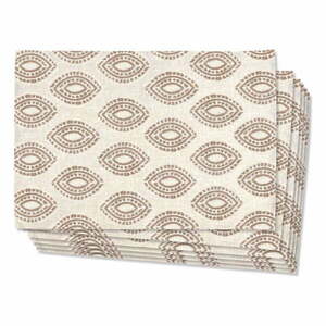 Tekstylna mata stołowa 6 szt. 50x35 cm – Foutastic obraz