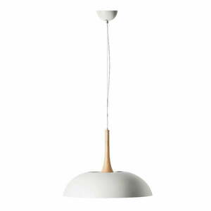 Biała lampa wisząca SULION Nordic obraz