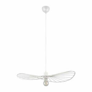 Biała lampa wisząca ø 60 cm Chapeau – Trio obraz
