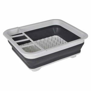 Antracytowy plastikowy ociekacz – Homéa obraz