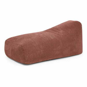 Ceglasty sztruksowy worek do siedzenia Snug 130 – SLOWDOWN obraz