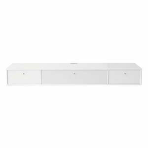 Biała szafka pod TV 176x22 cm Mistral – Hammel Furniture obraz