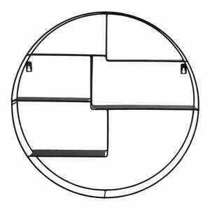 Czarna piętrowa półka metalowa Genk – House Nordic obraz