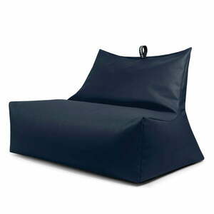 Ciemnoniebieski worek do siedzenia z imitacji skóry Icy Sofa – So Soft? obraz