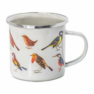 Biało-brązowy kubek 310 ml Vintage Birds – Sass & Belle obraz