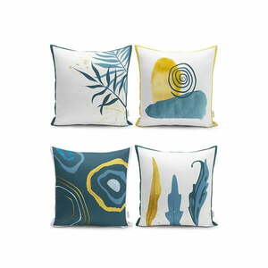 Poszewki na poduszki zestaw 4 szt. 43x43 cm – Mila Home obraz
