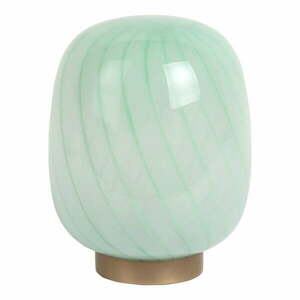 Jasnozielona lampa stołowa ze szklanym kloszem (wysokość 20 cm) Summer Globe – Leitmotiv obraz