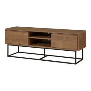 Szafka pod TV w dekorze orzecha 140x50 cm Rodez – Kalune Design obraz