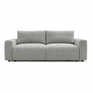 Jasnoszara rozkładana/ze schowkiem sofa 248 cm Arsene – Bobochic Paris obraz