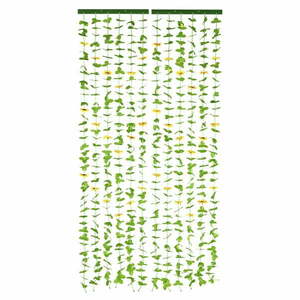 Żółto-zielona zasłona na drzwi 90x190 cm Sunflowers – Maximex obraz
