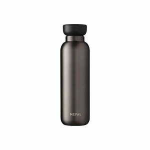 Ciemnoszara butelka ze stali nierdzewnej 500 ml Titanium – Mepal obraz