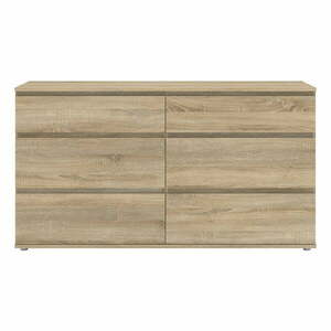 Niska komoda w dekorze dębu 153x84 cm Nova – Tvilum obraz