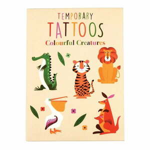 Tatuaże zmywalne Rex London Colourful Creatures obraz