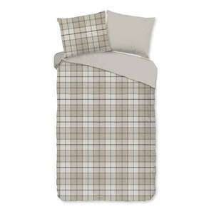 Jasnobrązowa flanelowa pościel dwuosobowa 200x220 cm Bernardus – Good Morning obraz