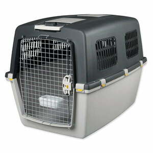 Szary transporter dla czworonoga 104x73 cm Trixie Gulliver 7 L – Plaček Pet Products obraz