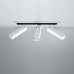 Biała lampa sufitowa 6x45 cm Mira – Nice Lamps obraz