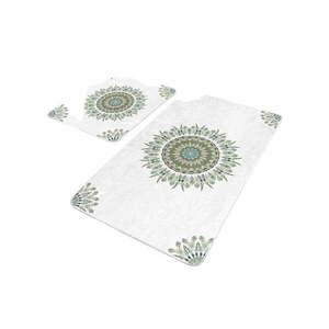 Białe dywaniki łazienkowe zestaw 2 szt. 60x100 cm – Mila Home obraz