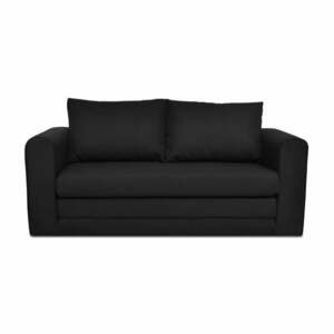 Czarna sofa rozkładana Cosmopolitan Design Honolulu obraz
