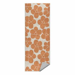 Pomarańczowy chodnik odpowiedni do prania 80x200 cm Orange Meadow – Mila Home obraz