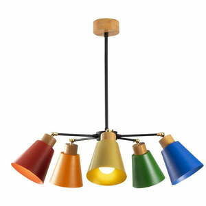 Lampa wisząca z metalowym kloszem ø 58 cm Manavgat – Opviq lights obraz